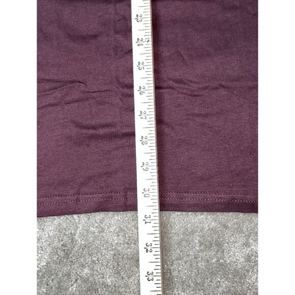 Johnny Bigg Mens Burgundy Essential V-Neck Tee Shirt 2XL NEW SOFT casual - Picture 9 of 9